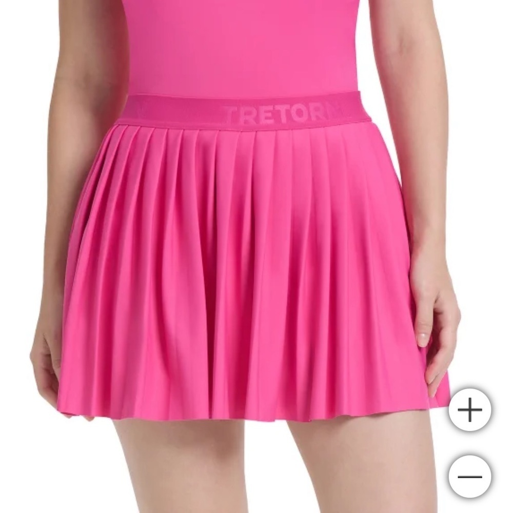 New Tretorn Women's Pleated pink Skort XL‎ M S